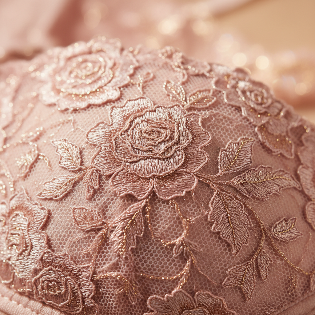 Ushvi Lace Bralette Set detail
