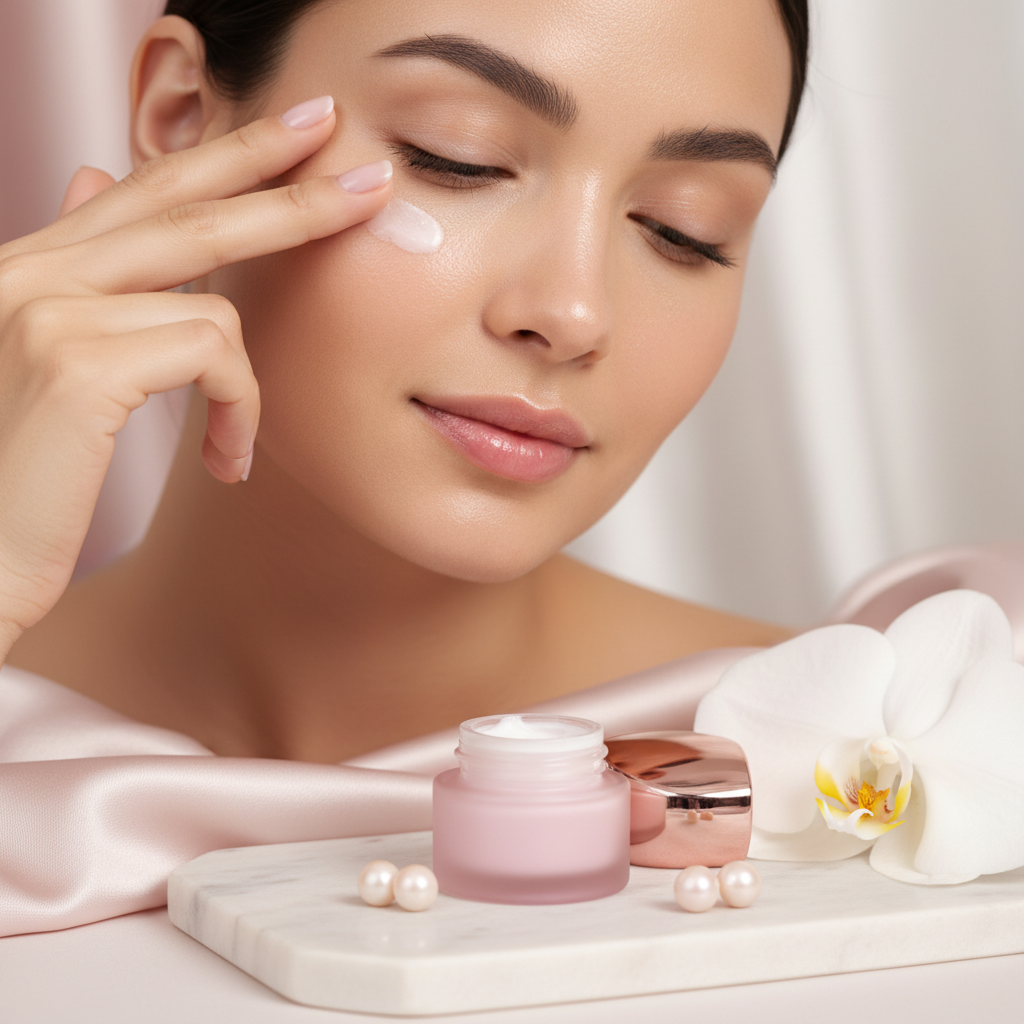 Ushvi Brightening Eye Cream lifestyle
