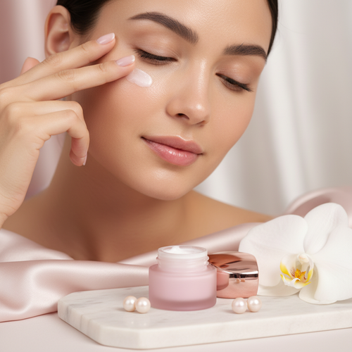 Ushvi Brightening Eye Cream lifestyle